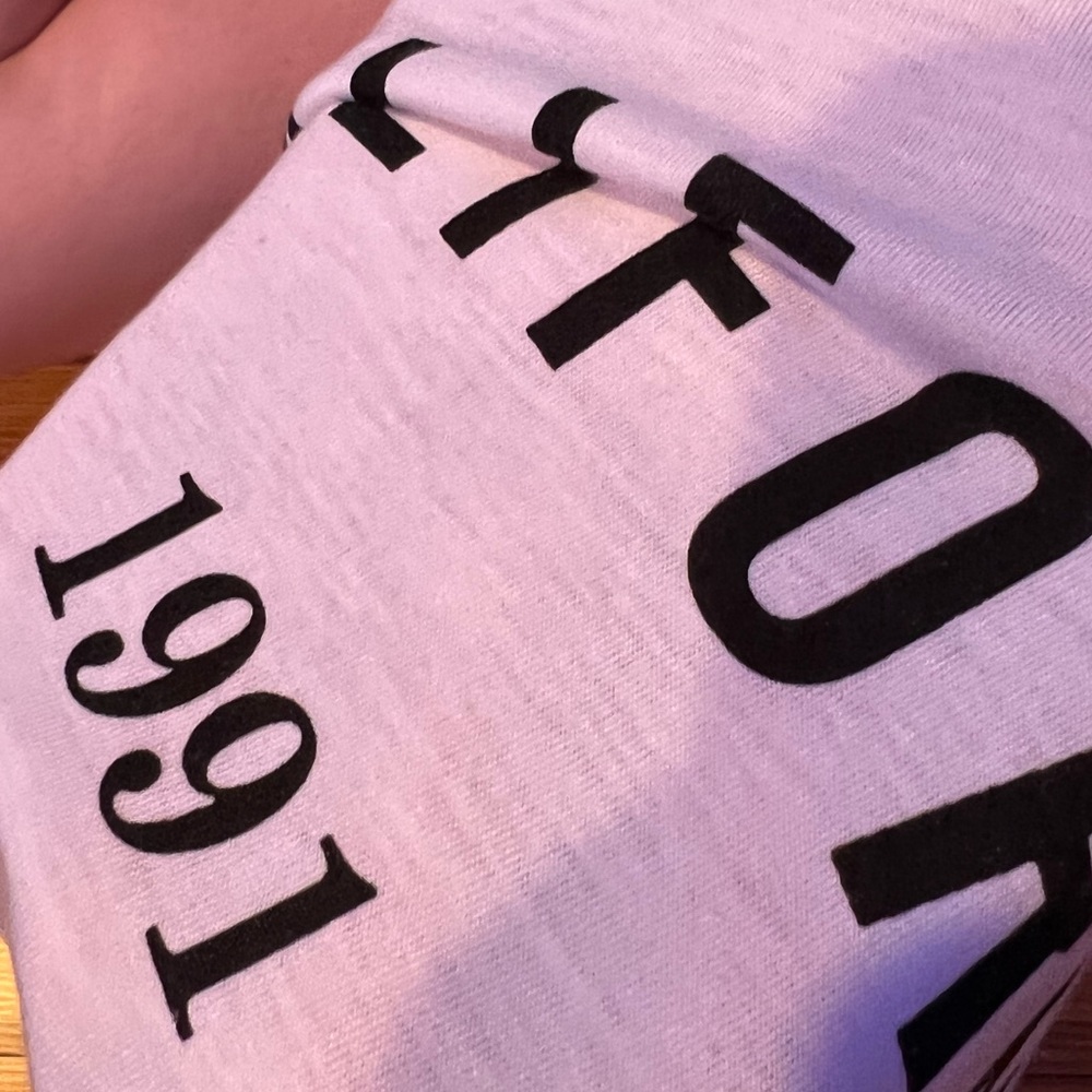 Cropped white tee. - Picture 4 of 4